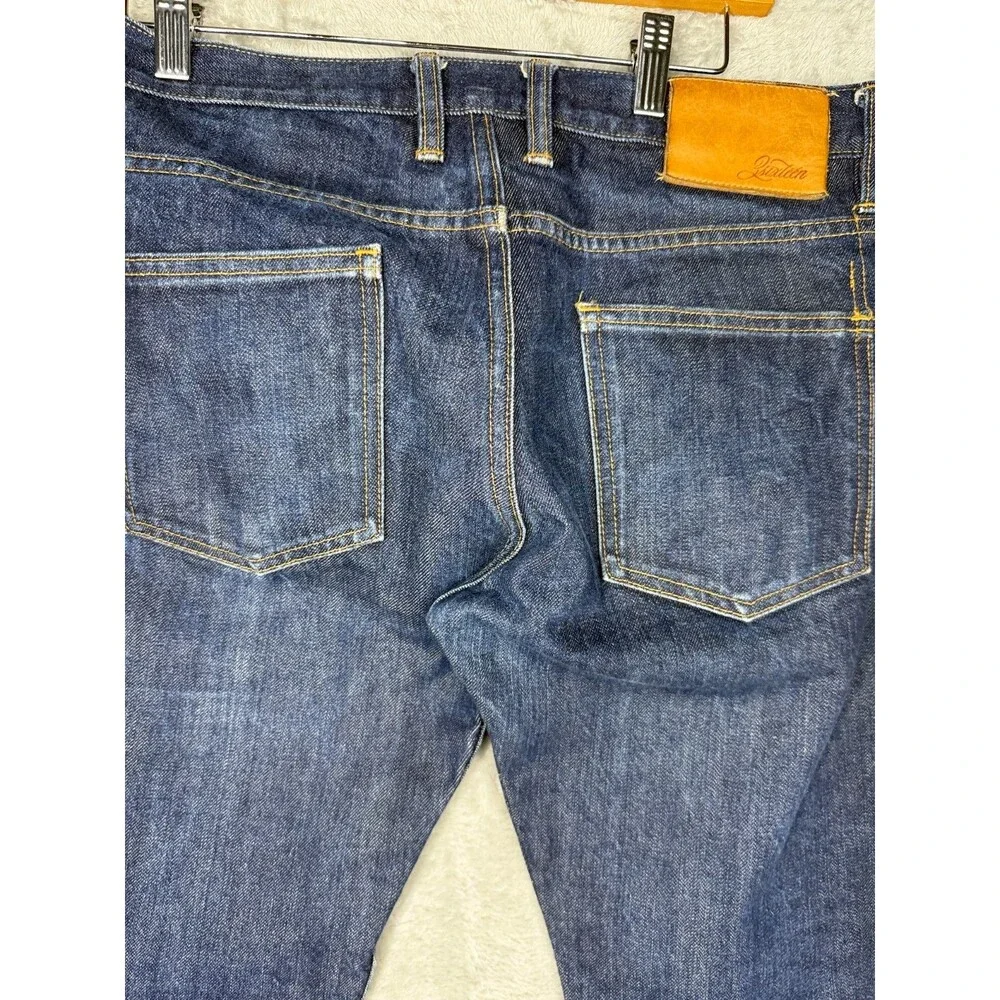 3sixteen Jeans Mens 34 Raw Selvedge Denim USA Made Slim Straight Leg ST-100x